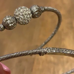Cute Silver Stackable Bracelets